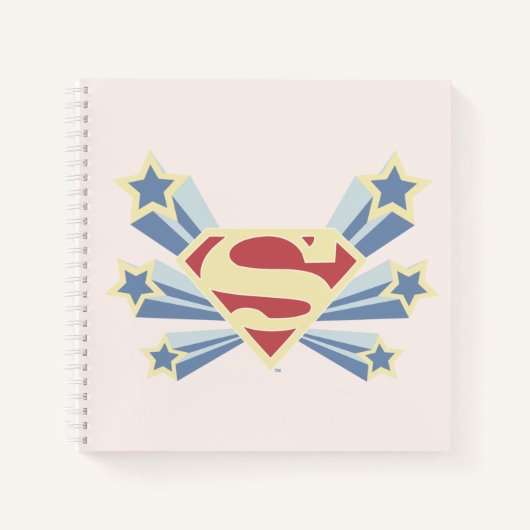 Supergirl Sterren S-Shield Notitieboek (Voorkant)