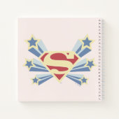 Supergirl Sterren S-Shield Notitieboek (Achterkant)