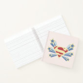 Supergirl Sterren S-Shield Notitieboek (Binnen)