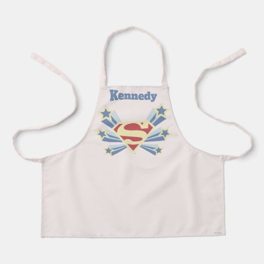 Supergirl Sterren S-Shield Schort (Voorkant)