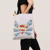 Supergirl Sterren S-Shield Tote Bag (Dichtbij)