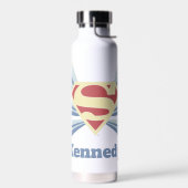 Supergirl Sterren S-Shield Waterfles (Links)