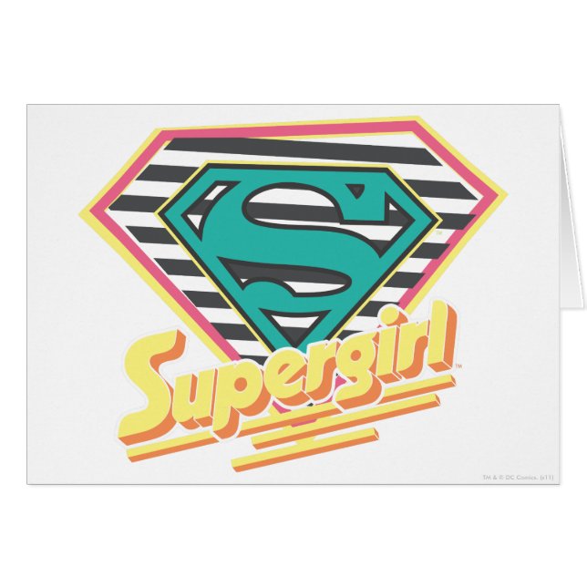 Supergirl Striped Logo (Voorkant Horizontaal)