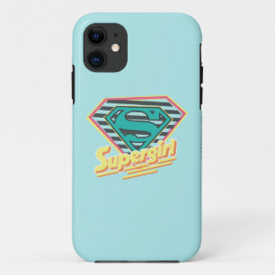 Supergirl Striped Logo Case-Mate iPhone Case