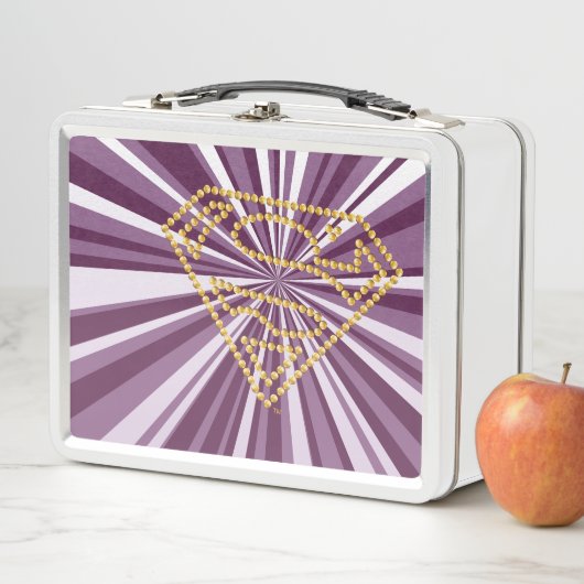 Supergirl Studded S-Shield (In situ)