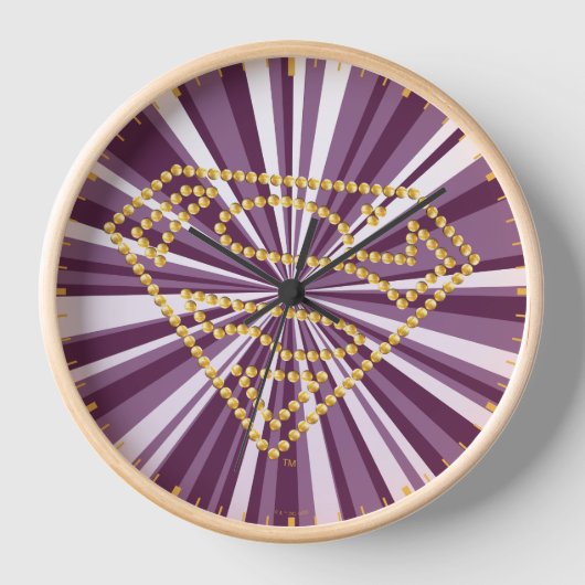 Supergirl Studded S-Shield (Voorkant)