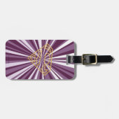 Supergirl Studded S-Shield Bagagelabel (Voorkant horizontaal)