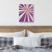 Supergirl Studded S-Shield Canvas Afdruk (Insitu (Slaapkamer))