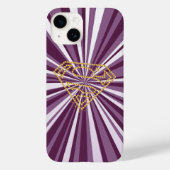 Supergirl Studded S-Shield Case-Mate iPhone Case (Achterkant)