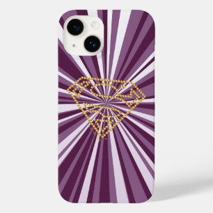 Supergirl Studded S-Shield Case-Mate iPhone 14 Hoesje