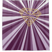 Supergirl Studded S-Shield Douchegordijn (Voorkant)