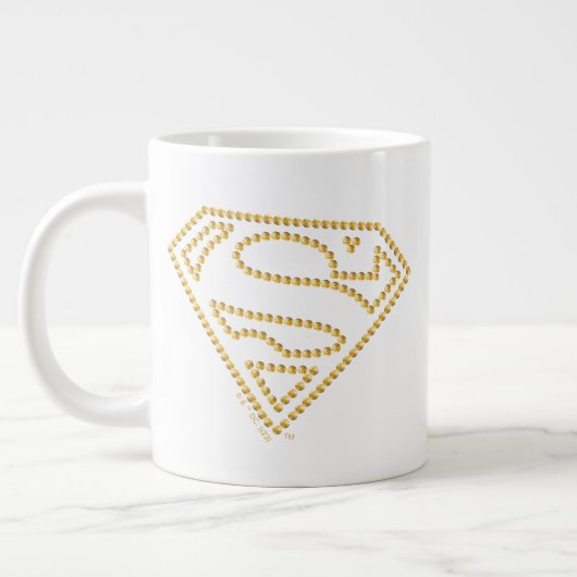 Supergirl Studded S-Shield Grote Koffiekop (Links)