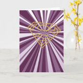 Supergirl Studded S-Shield Kaart (Gele Bloem)