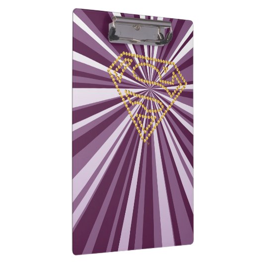 Supergirl Studded S-Shield Klembord (Rechts)