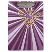 Supergirl Studded S-Shield Klembord (Voorkant)