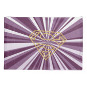 Supergirl Studded S-Shield Kussensloop (Achterkant)