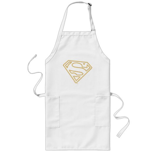 Supergirl Studded S-Shield Lang Schort (Voorkant)