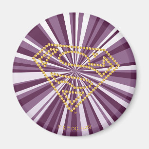 Supergirl Studded S-Shield Magneet