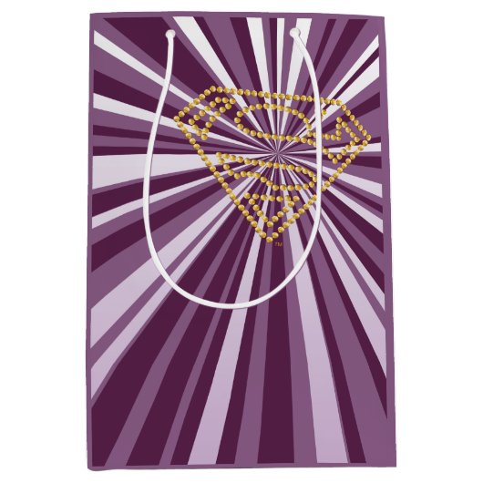 Supergirl Studded S-Shield Medium Cadeauzakje (Voorkant)