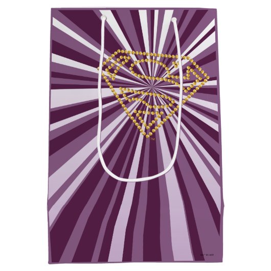 Supergirl Studded S-Shield Medium Cadeauzakje (Achterkant)