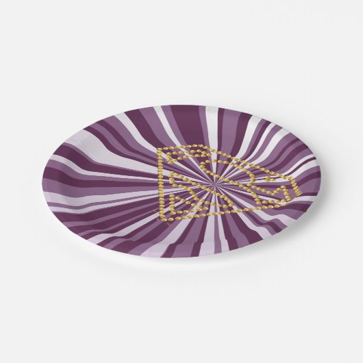 Supergirl Studded S-Shield Papieren Bordje (Gekanteld)