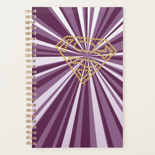 Supergirl Studded S-Shield Planner (Voorkant)