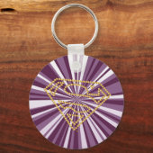 Supergirl Studded S-Shield Sleutelhanger (Achterkant)