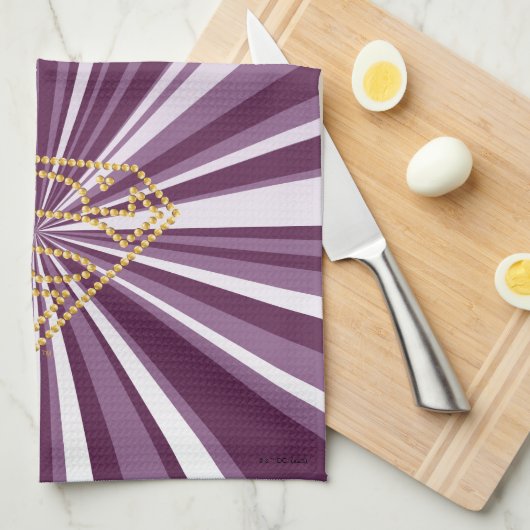 Supergirl Studded S-Shield Theedoek (Quarter Fold)