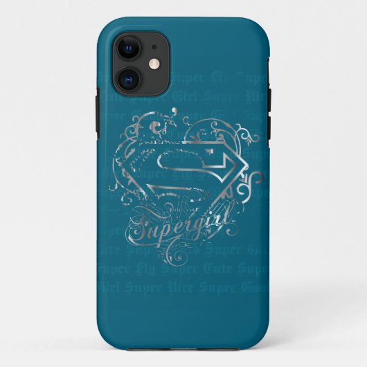 Supergirl Super Fly Super Cute Case-Mate iPhone Case (Achterkant)