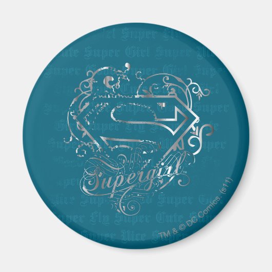 Supergirl Super Fly Super Cute Magneet (Voorkant)