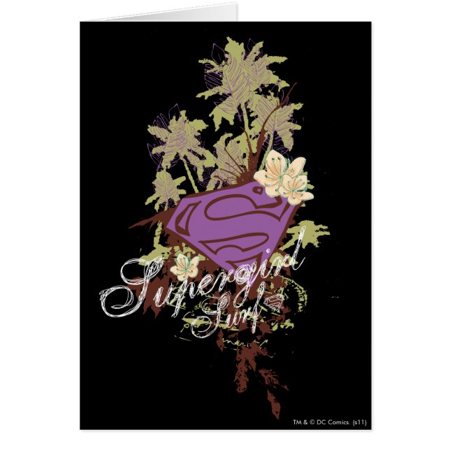 Supergirl Surf Logo (Voorkant)