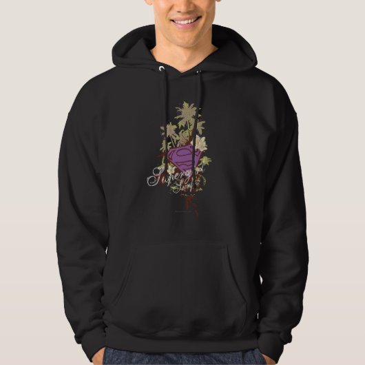 Supergirl Surf Logo Hoodie (Voorkant)