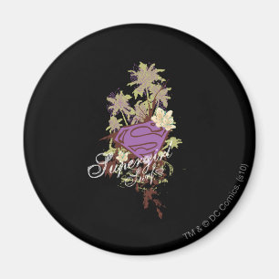 Supergirl Surf Logo Magneet