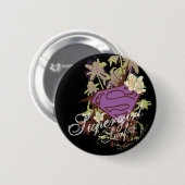 Supergirl Surf Logo Ronde Button 5,7 Cm (Voorkant /achterkant)