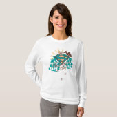 Supergirl Surf T-shirt (Voorkant volledig)
