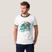 Supergirl Surf T-shirt (Voorkant volledig)