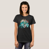 Supergirl Surf T-shirt (Voorkant volledig)