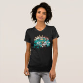 Supergirl Surf T-shirt (Voorkant volledig)