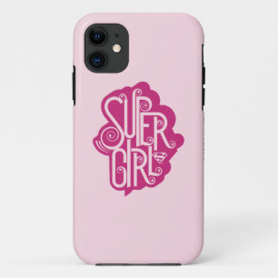 Supergirl Swirl 1 Case-Mate iPhone Case