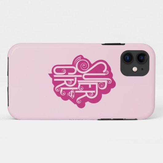 Supergirl Swirl 1 Case-Mate iPhone Case (Achterkant (horizontaal))
