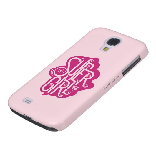 Supergirl Swirl 1 Case-Mate Samsung Galaxy Hoesje (Onderkant)