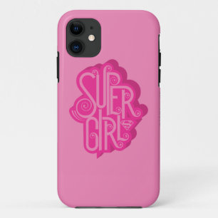 Supergirl Swirl 2 Case-Mate iPhone Case