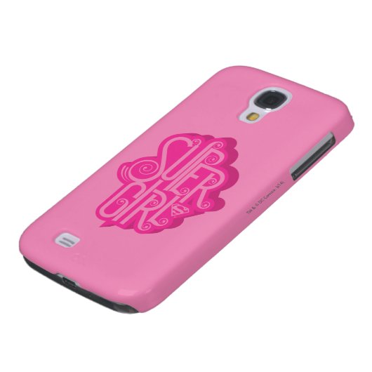 Supergirl Swirl 2 Case-Mate Samsung Galaxy Hoesje (Onderkant)
