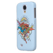 Supergirl Tattoo Case-Mate Samsung Galaxy Hoesje (Achterkant Links)