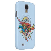 Supergirl Tattoo Case-Mate Samsung Galaxy Hoesje (Back/Rechts)