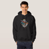 Supergirl Tattoo Hoodie (Voorkant volledig)
