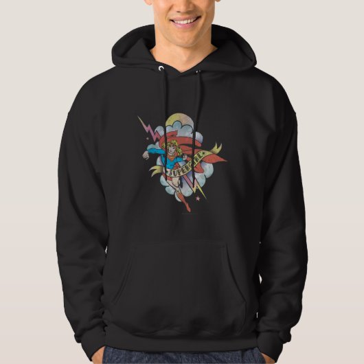 Supergirl Tattoo Hoodie (Voorkant)