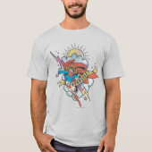 Supergirl Tattoo T-shirt (Voorkant)