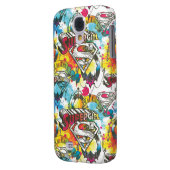 Supergirl The Lux Pattern Case-Mate Samsung Galaxy Hoesje (Achterkant Links)