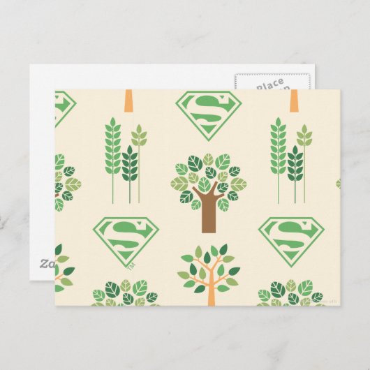 Supergirl Trees Briefkaart (Voorkant / Achterkant)